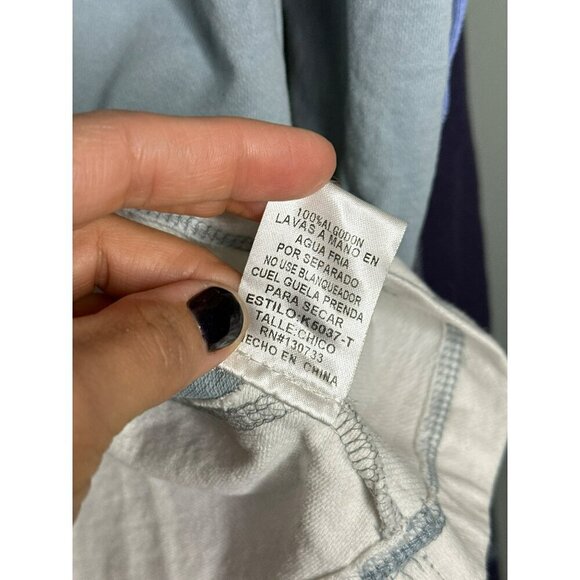 Umgee USA Women's Small Color Block 100% Cotton Hooded Drawstring Sweatshirt - Picture 8 of 9